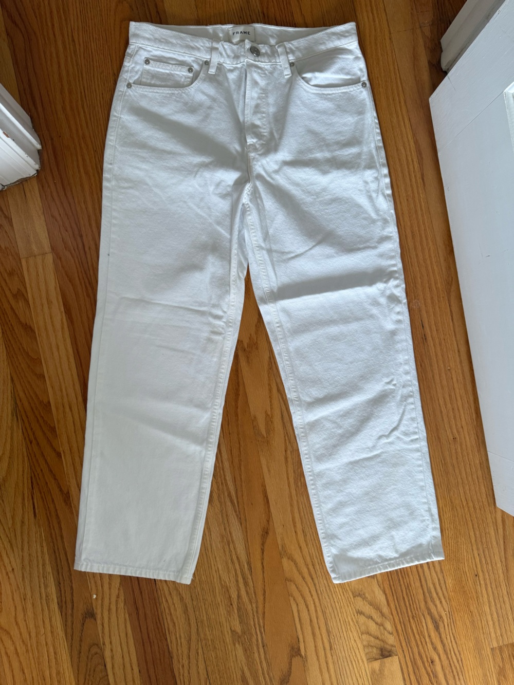 FRAME Slouchy Straight Jeans